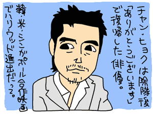 【似顔絵イラスト】チャン・ヒョク